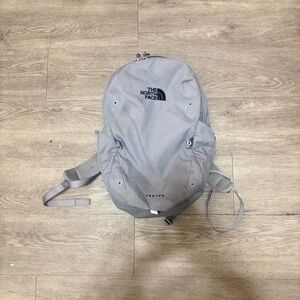 The North Face Light Gray Backpack